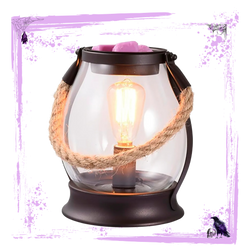 Up & Away Lantern Wax Warmer & Burnt Hellos scented Scoopable Wax
