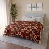 DipaliZ Cozy Cabin Throw Rustic Lodge Polyester Blanket