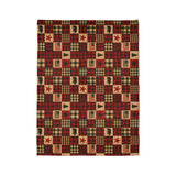 DipaliZ Cozy Cabin Throw Rustic Lodge Polyester Blanket