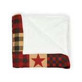 DipaliZ Cozy Cabin Throw Rustic Lodge Polyester Blanket