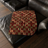 DipaliZ Cozy Cabin Throw Rustic Lodge Polyester Blanket