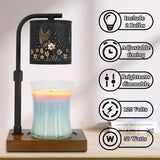 Candle Warmer Lamp Two Bulbs Hummingbird Decorative