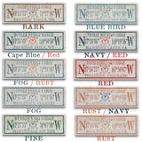 Personalized Coordinates Canvas Ski Lodge Sign - Family Name Cabin Decor